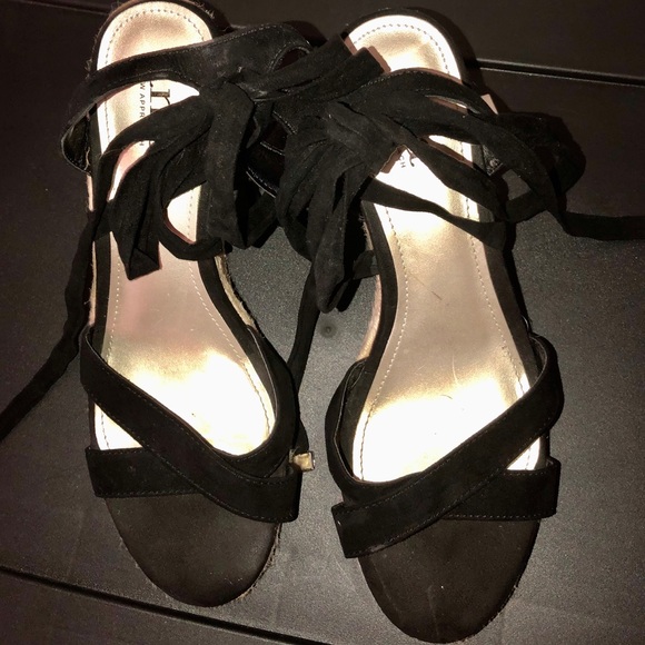 Strappy wedge sandals - Picture 2 of 5